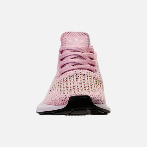 Women's adidas Swift Run Casual Shoes Pink/White/B - Picture 5 of 6